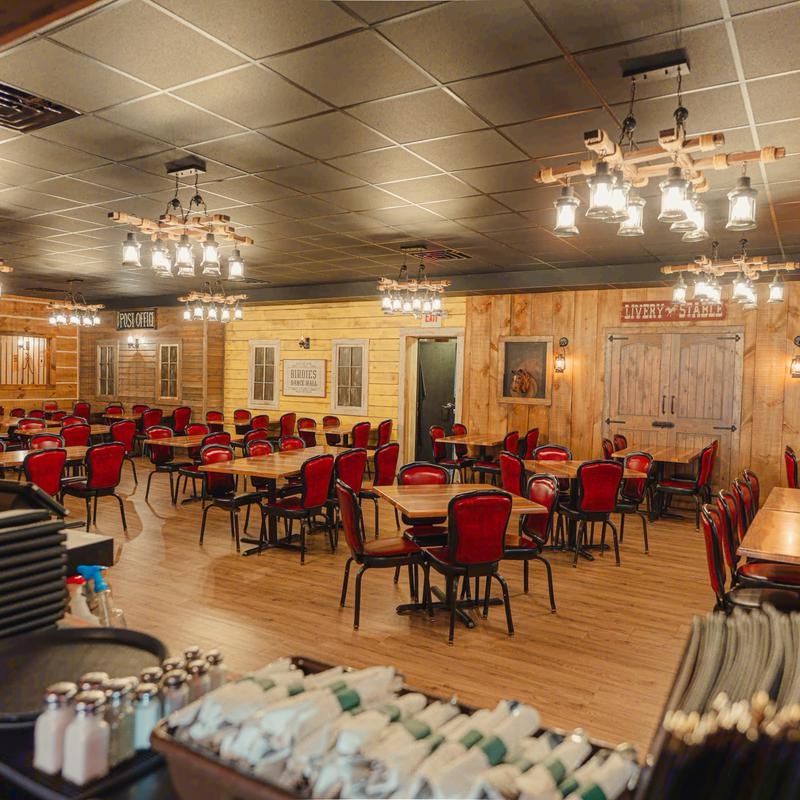 The Pink Heifer dining room