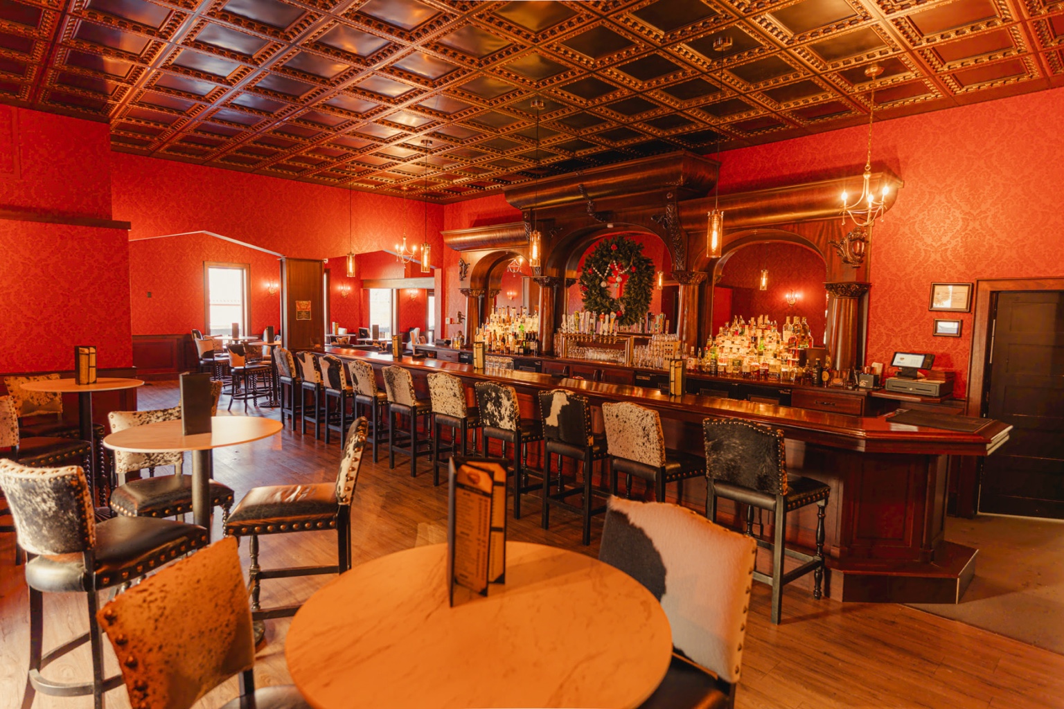 The full Pink Heifer saloon in Monticello